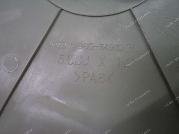 Hyundai Sonata 14 İnç Jant Kapağı Orj 5296034910 YP (FB-113)