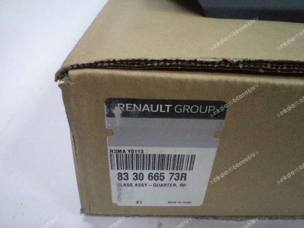 Dacia Jogger Sağ Arka Kelebek Küstod Camı Orj 833066573R YP (MB-150)