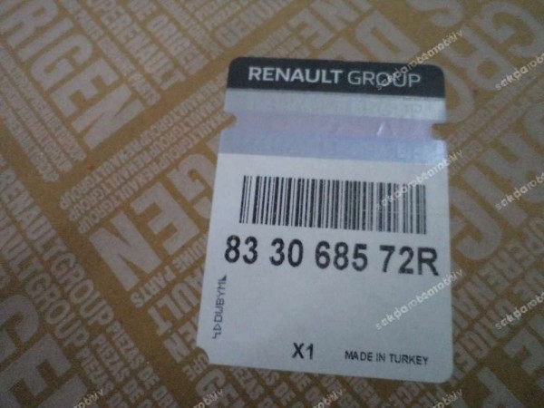 Renault Clio 4 Sağ Küstod Camı Orjinal 833068572R YP (Gİ-130)