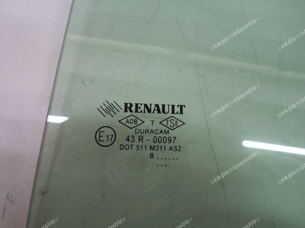 Renault Symbol Sol Arka Sabit Cam Orjinal 8200695960 YP (Gİ-120)