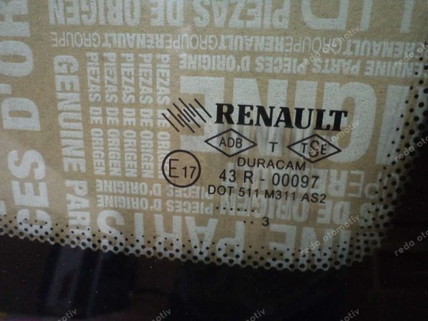 Renault Clio Symbol Sağ Arka Kelebek Camı Orjinal Sıfır 833065579R YP (Gİ-120)