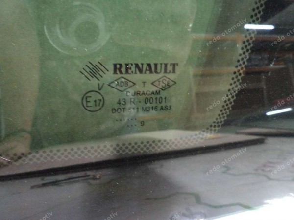 Renault Clio 3 SW Sağ Arka Küstod Camı Orjinal Sıfır 8200699875 YP (Gİ-120)