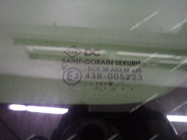 Renault Kangoo Sol Yan Sürgülü Kapı Camı Orj 8200447486 YP (GI-120)