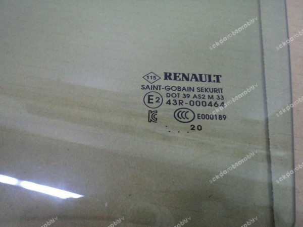 Renault Zoe Sol Arka Cam Orjinal 823016589R YP (GG-130)