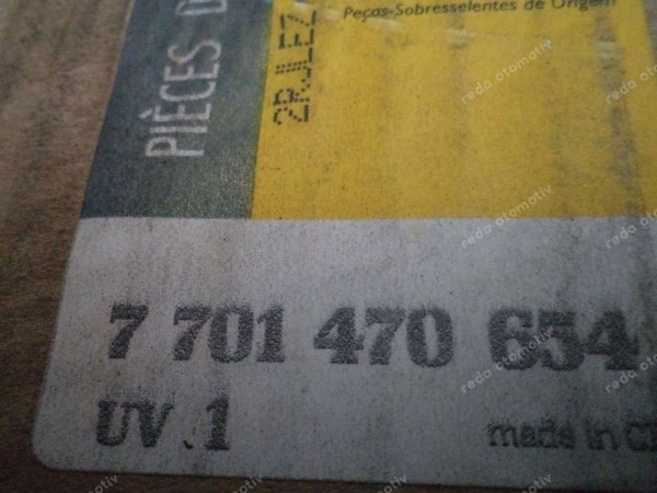 Renault Clio 2 Sol Arka Kapı Camı Orjinal Sıfır 7701470654 YP (GG-130)