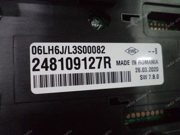 Renault Megane 4 Gösterge Paneli Orj 248109127R YP (J-A-130)