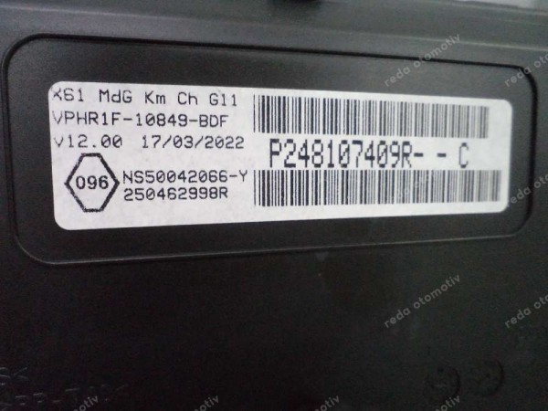 Renault Kangoo Gösterge Paneli Orjinal 248107409R YP (JA-130)