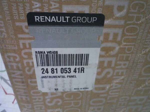 Renault Koleos 2 Gösterge Tablosu Hayalet Ekran 248105341R YP (JA-130)