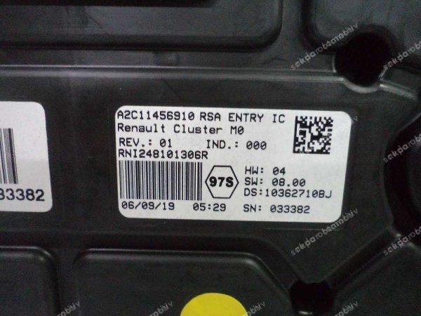 Dacia Duster XJD Gösterge Paneli Tablosu Orj 248101306R YP (JB-130)