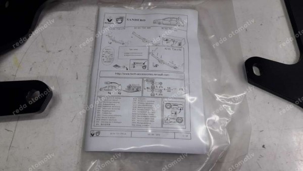 Dacia Sandero Stepway Römork Bağlantı Demir Tk. 8201734161 YP (AF-120)