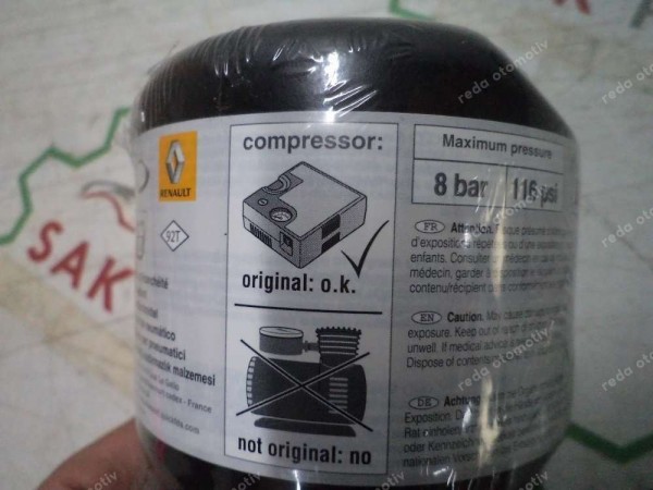 Renault Clio 3 Clio 4 Lastik Onarım Köpüğü Orjinal 997914973R YP (AF-123)