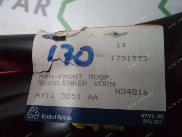 Ford B-Max Sol Ön Salıncak Tabla AY11-3051 AA YP (AE-120)