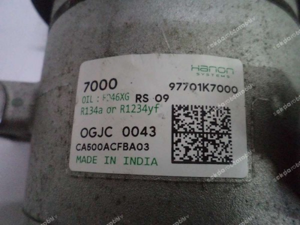 Hyundai İ10 Klima Kompresörü Orjinal 97701-K7000 CP (CH-120)