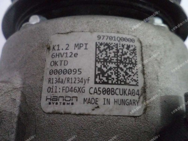 Hyundai İ20 Bayon Klima Kompresörü Orj 97701-Q0000 CP (CH-120)