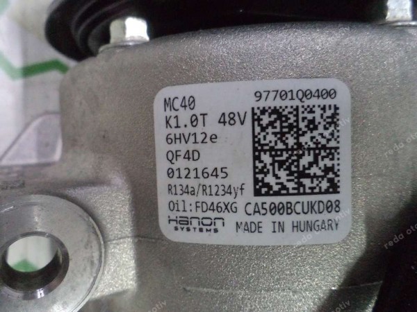 Hyundai İ20 Bayon Klima Kompresörü 1.0 T Orjinal 97701-Q0400 SP YP (CH-120)