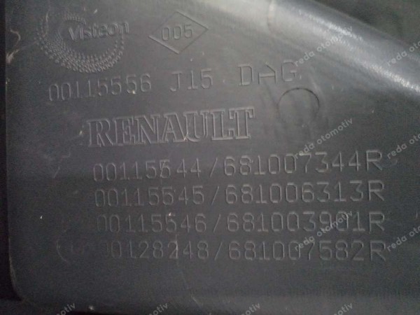 Dacia Dokker Torpido Göğüs Orjinal Çıkma 681007344R 681006313R CP (AA-130)