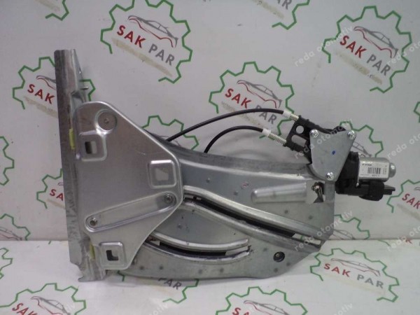 Renault Megane 2 Cabrio Sağ Arka Cam Krikosu ve Motoru Orj 8201010932 YP (DF-126/130)