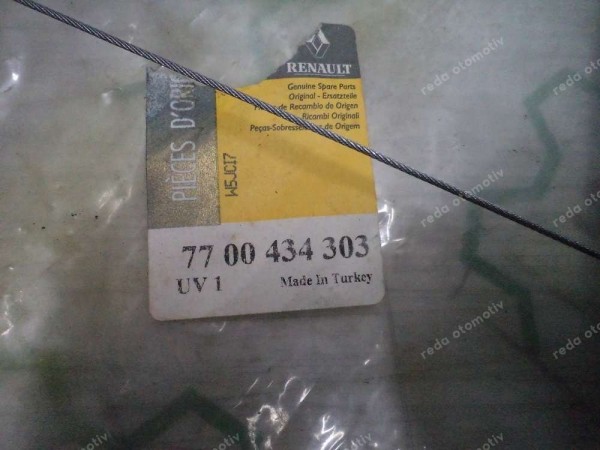 Renault Clio 2 Sol Arka Cam Krikosu Man. 7700434697 7700434303 YP (DF-124)