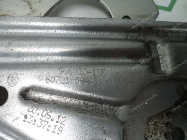 Renault Megane 3 Sol Ön Cam Krikosu 807210002R CP (DF-110)