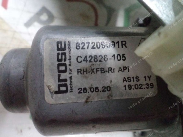 Renault Megane 4 Sağ Arka Cam Krikosu Motorlu 827209091R CP (EF-120)