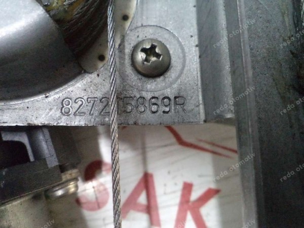 Renault Kangoo 3 Sol Arka Cam Krikosu Motorlu 827215869R CP (EF-110)