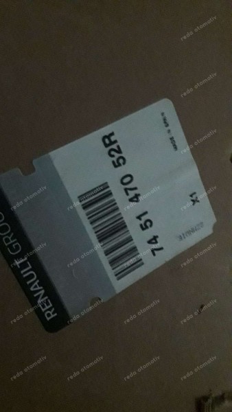 Renault Captur Bagaj Taban Halısı 745147052R YP (GC-140)